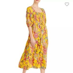 Johnny Was Mladen Floral Midi Sundress size Medium